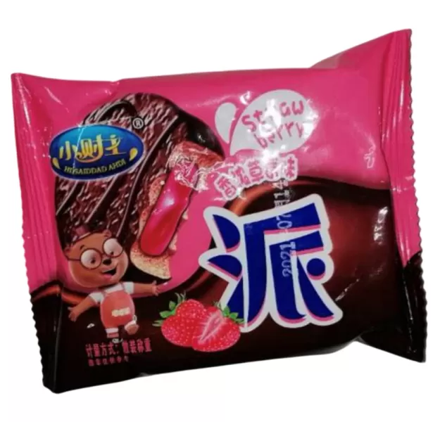 Печенье Чоко с клубничным вкусом Xingtai Langyi
